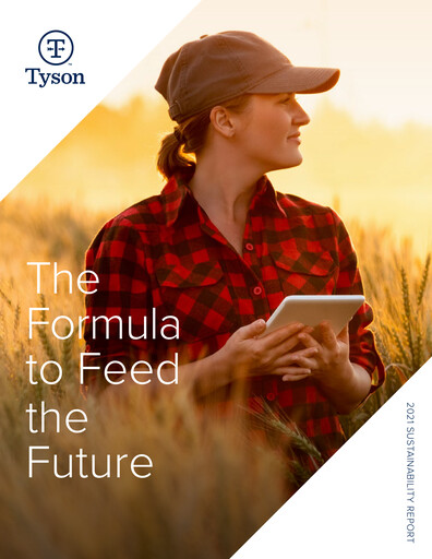 Thumbnail Tyson Foods
 Sustainability Report 2021