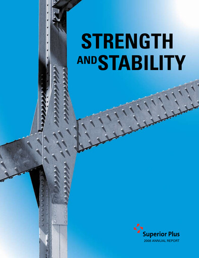 Thumbnail Superior Plus Annual Report 2008