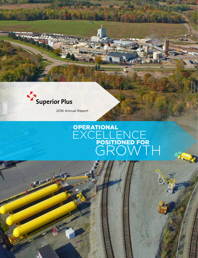 Thumbnail Superior Plus Annual Report 2016