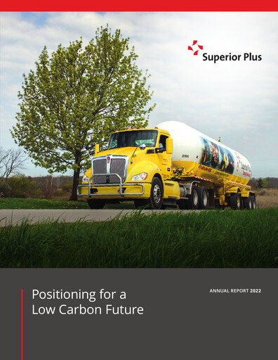 Thumbnail Superior Plus Annual Report 2022