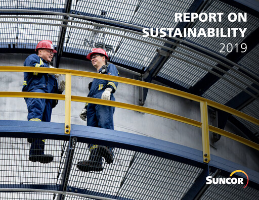 Thumbnail Suncor Energy
 Sustainability Report 2019