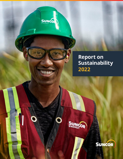 Thumbnail Suncor Energy
 Sustainability Report 2022