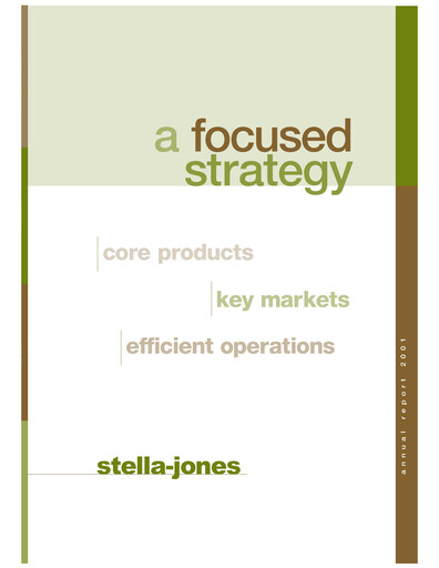Thumbnail Stella-Jones Annual Report 2001