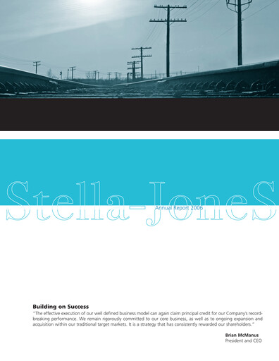 Thumbnail Stella-Jones Annual Report 2006