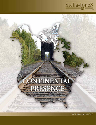 Thumbnail Stella-Jones Annual Report 2008