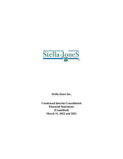 Thumbnail Stella-Jones Quarterly Report 2022-q1