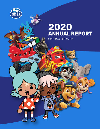 Thumbnail Spin Master Annual Report 2020