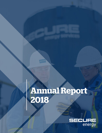 Thumbnail Secure Energy Services Annual Report 2018