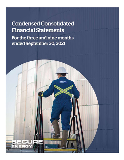 Miniature Secure Energy Services Rapport trimestriel 2021-q3