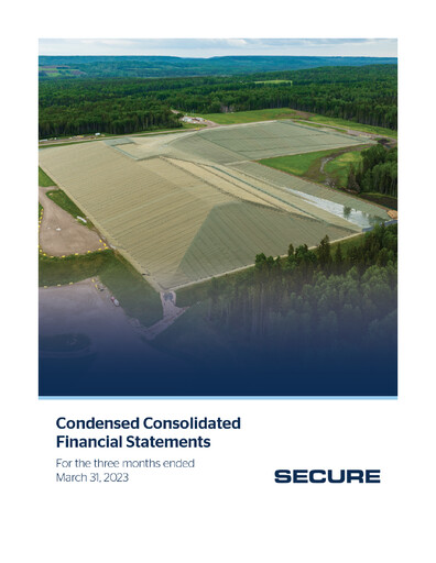 Miniature Secure Energy Services Rapport trimestriel 2023-q1