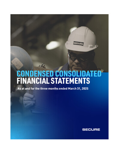 Thumbnail Secure Energy Services Quarterly Report 2025-q1