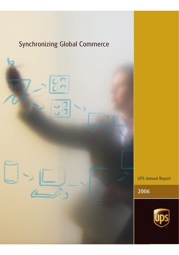 Thumbnail United Parcel Service Annual Report 2006