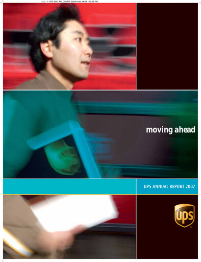 Thumbnail United Parcel Service Annual Report 2007