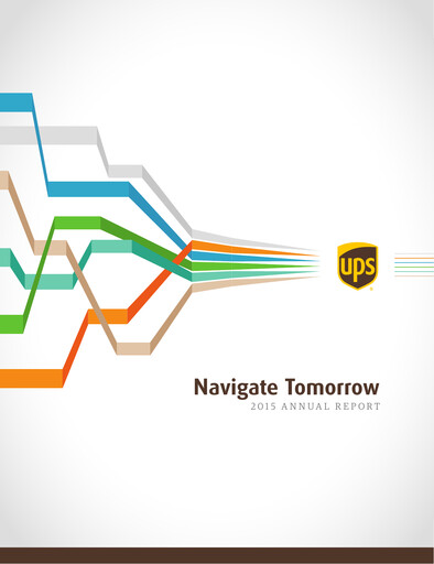Thumbnail United Parcel Service Annual Report 2015