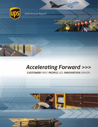 Thumbnail United Parcel Service Annual Report 2019