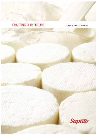 Thumbnail Saputo Annual Report 2005