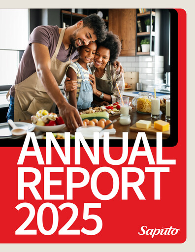 Thumbnail Saputo Annual Report 2025