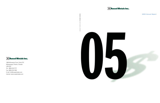 Vorschaubild Russel Metals
 Jahresbericht 2005