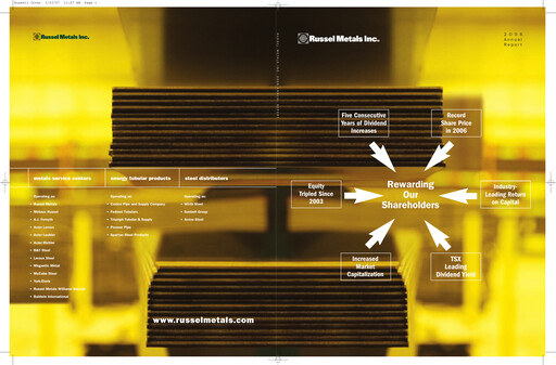 Vorschaubild Russel Metals
 Jahresbericht 2006