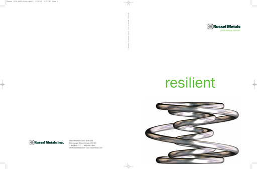 Vorschaubild Russel Metals
 Jahresbericht 2009