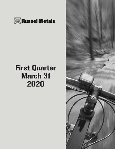 Thumbnail Russel Metals
 Quarterly Report 2020-q1