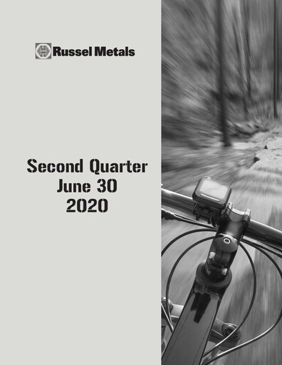 Thumbnail Russel Metals
 Quarterly Report 2020-q2