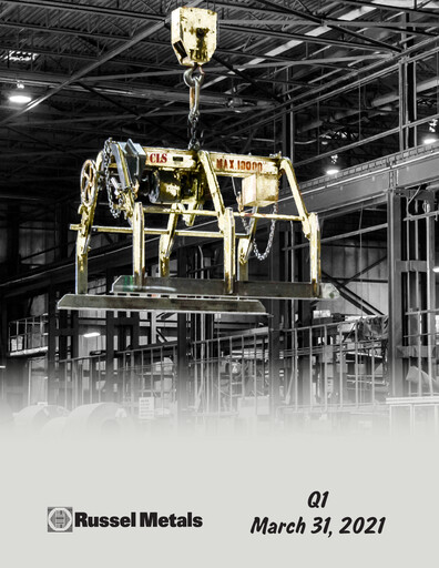 Thumbnail Russel Metals
 Quarterly Report 2021-q1