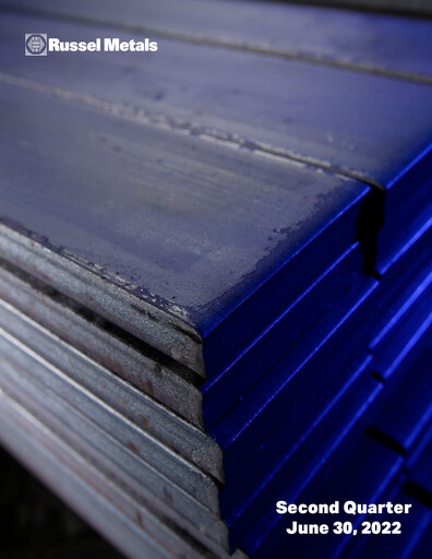 Thumbnail Russel Metals
 Quarterly Report 2022-q2