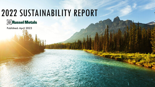 Thumbnail Russel Metals
 Sustainability Report 2022