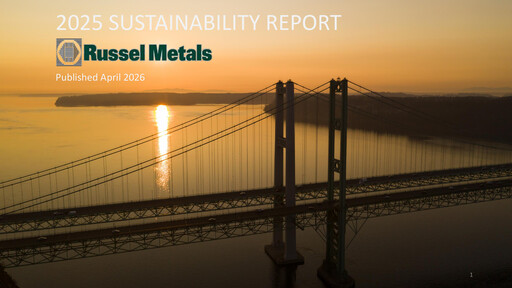 Miniature Russel Metals
 Rapport de durabilité 2025