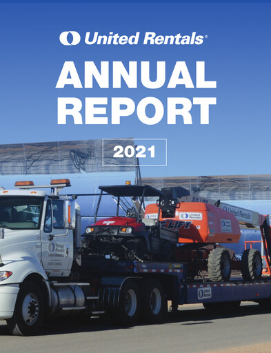 Thumbnail United Rentals
 Annual Report 2021