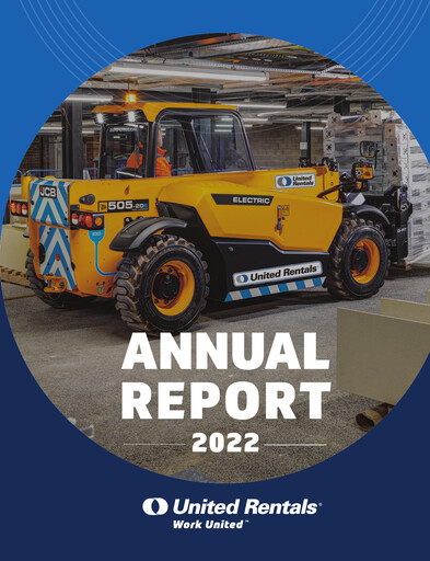 Thumbnail United Rentals
 Annual Report 2022