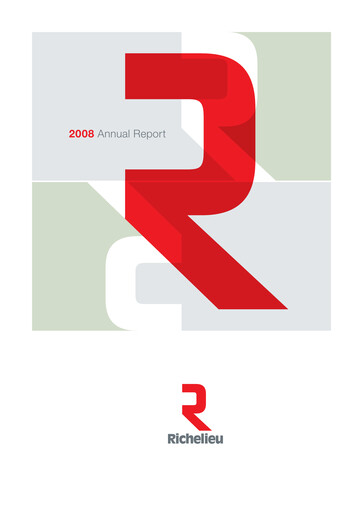 Thumbnail Richelieu Hardware Annual Report 2008