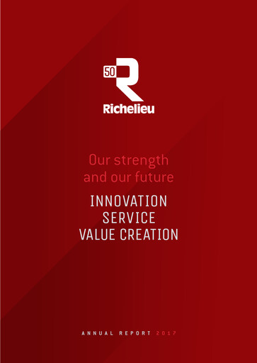 Thumbnail Richelieu Hardware Annual Report 2017