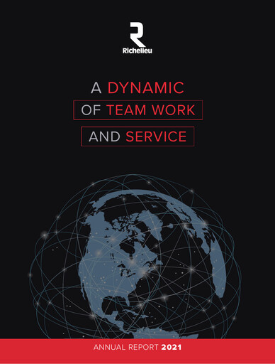 Thumbnail Richelieu Hardware Annual Report 2021