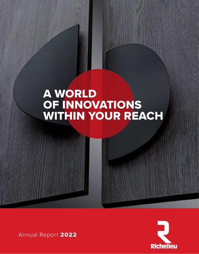 Thumbnail Richelieu Hardware Annual Report 2022