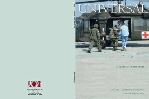 Vorschaubild Universal Health Services
 Jahresbericht 2005