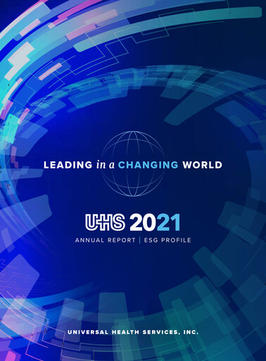 Thumbnail Universal Health Services
 Annual Report 2021