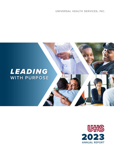 Thumbnail Universal Health Services
 Annual Report 2023