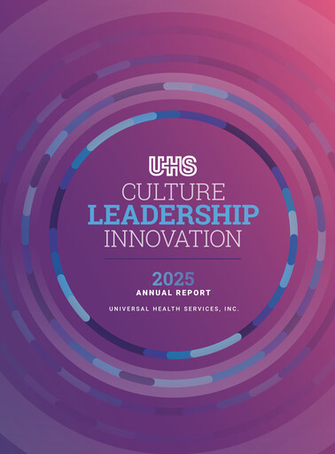 Thumbnail Universal Health Services
 Annual Report 2025