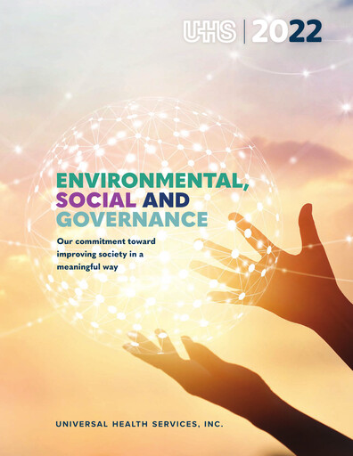 Thumbnail Universal Health Services
 ESG Report 2022