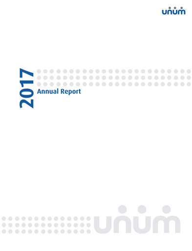 Miniature Unum Rapport annuel 2017