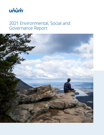 Vorschaubild Unum ESG-Bericht 2021