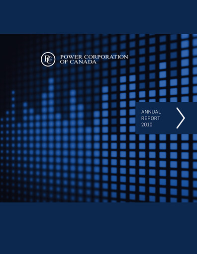 Thumbnail Power Corporation of Canada Annual Report 2010