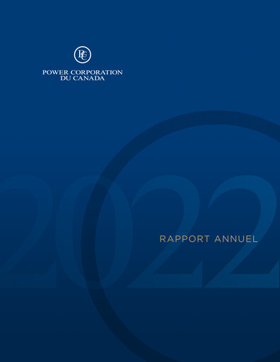 Thumbnail Power Corporation of Canada Annual Report 2022