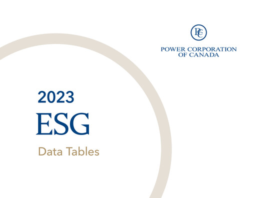Thumbnail Power Corporation of Canada ESG Report 2023