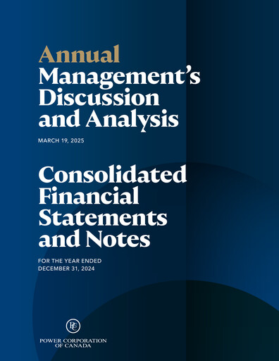 Thumbnail Power Corporation of Canada Financial Statement fy2024