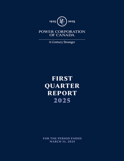 Thumbnail Power Corporation of Canada Quarterly Report 2025-q1