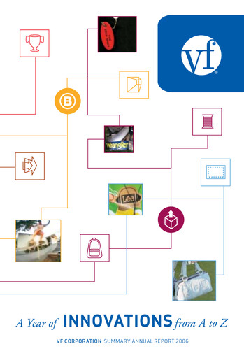 Thumbnail VF Corporation Annual Report 2006