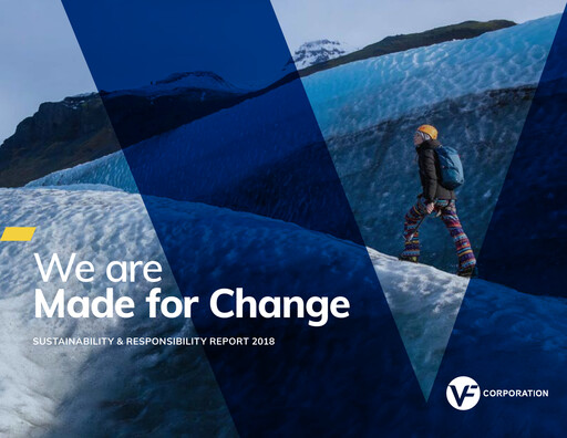 Thumbnail VF Corporation Sustainability Report 2018